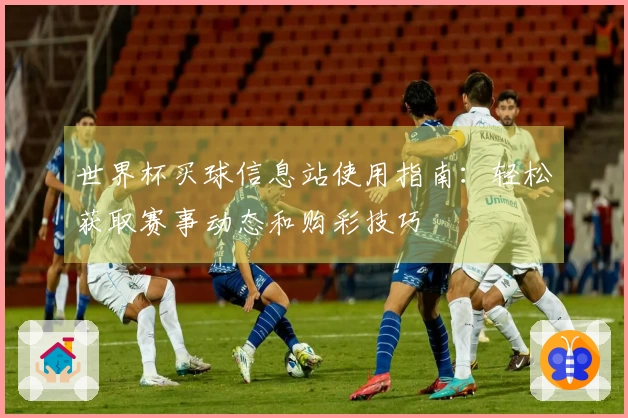 世界杯买球信息站使用指南：轻松获取赛事动态和购彩技巧