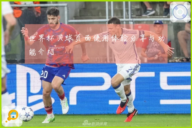 世界杯买球页面使用体验分享与功能介绍